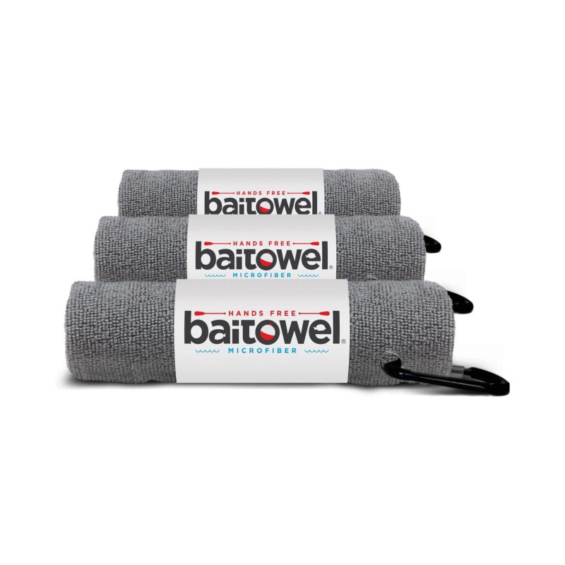 Baitowel Microfiber Fishing Towels With Clip